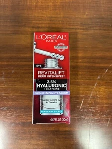 Suero iluminador hialurónico L'Oreal Revitalift Derm Intensives 2,5 % 0,67 oz. - Imagen 1 de 4