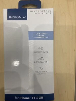 Insignia- Glass Screen Protector for Apple® iPhone® 11 and XR - Clear - Image 1 of 2