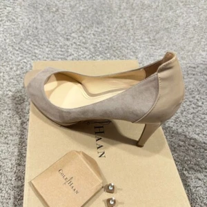 Cole Haan NikeAir  Chelsea OT Pump in Maple Patent and Suede  Women US size 9 B - Picture 1 of 4