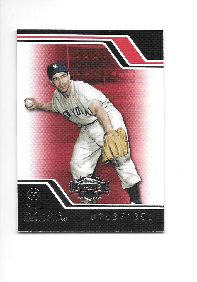 2008 Topps Triple Threads (53-94) U-Pick Baseball Trading Cards MLB - Image 1 of 1