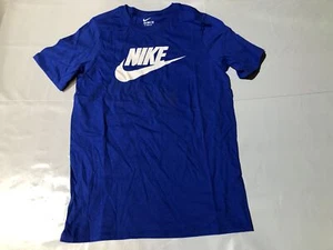 Nike Boy's Furtura Graphic Tee RoyalBlue/White Sz Medium AO3010-480 - Picture 1 of 2