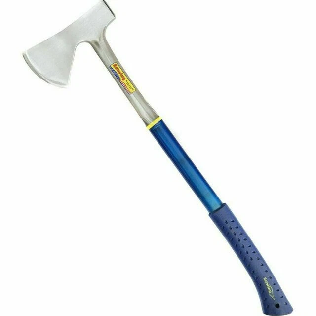 Estwing E45A Campers 26" Axe Smooth Face with Blue Nylon Grip