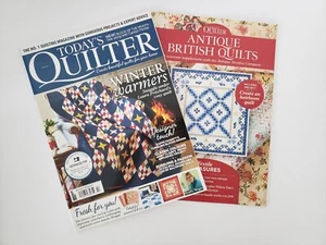 Today's Quilter Magazine #42 Antique British Quilts Supplement 2018 - Picture 1 of 5