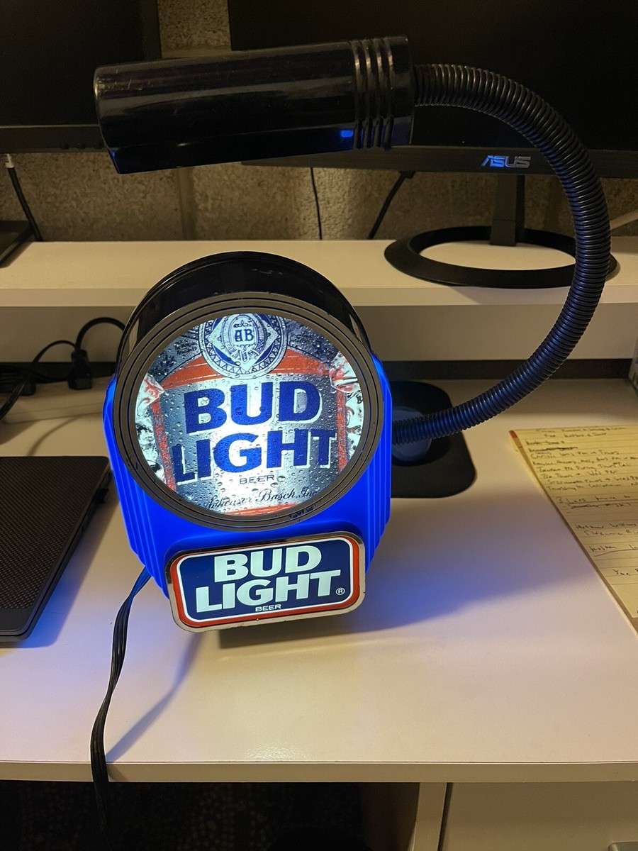 Bud Light Lamp Indiana Collectible Budweiser Signs & Tins