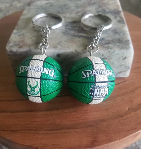 NBA Basketball Keychain Milwaukee Bucks Cover