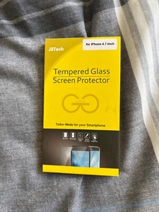 JETech screen protector for iPhone SE 3/2 (2022/2020 Edition). Pack of 2 - Zdjęcie 1 z 1