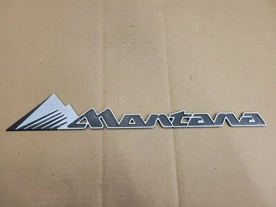 Pontiac OEM 1999-2005 Montana puerta delantera emblema lateral insignia logotipo nombre 10413185 Foto 1 de 2