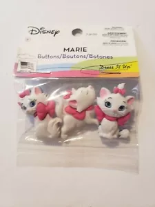 Marie ~ Disney Licensed Shank Buttons /Dress It Up Jesse James - Picture 1 of 7