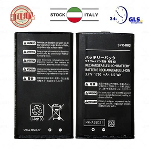 SPR-003 Nuova Batteria Per Nintendo 3DS XL Console SPR-001 1750mAh Ricambio - Foto 1 di 8