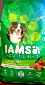 IAMS Proactive Health Minichunks Chicken Adult Dog Food 7 lb High Protein Kibble - Picture 1 of 2