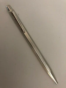 Caran d'Ache Palladium coated Ecridor Chevron Ballpoint Pen 890.26 - Picture 1 of 5