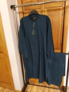 pakistani men shalwar kameez  very fine cotton chest size 46 - Picture 1 of 4