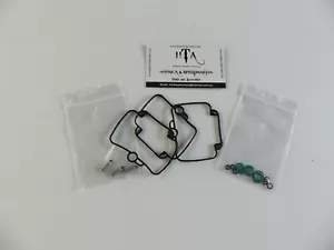 TRIUMPH ADVENTURER CARBS MIKUNI CARBURETTOR REBUILD KITS. 3 /PK - Picture 1 of 5