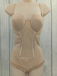 Maidenform Shapewear Bodysuit with Built in Bra, Nude - Size 36B  3-AF9 - Picture 1 of 8