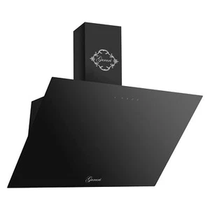 Exklusive Dunstabzugshaube Abzugshaube 90cm 1000m³/h Kopffreihaube Schwarz Glas - Bild 1 von 11