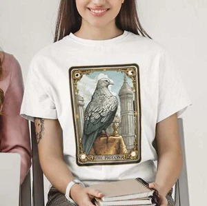 Die Taube Tarotkarte Shirt, Vogelliebhaber - Bild 1 von 15