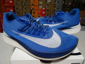 Nike zoom fly MAX shoes blue athletic running sneakers MENS SZ 11.5 880848-411 - Picture 1 of 5