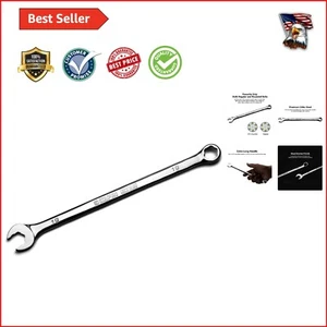 Extra-Long 19 mm WaveDrive Pro Combination Wrench - Enhanced Torque & Reach - Picture 1 of 7