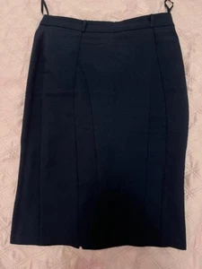 Atmosphere/primark Navy Blue Pencil Skirt Size 10 - Picture 1 of 5