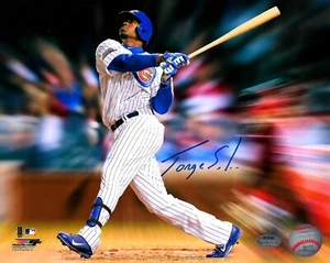 💥Jorge Soler💥 Chicago Cubs signed 8x10 Foto 2016 World Series Champ Autogramm - Bild 1 von 5