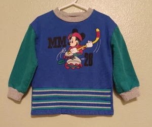 Vintage kids Disney Store Mickey Mouse Sweatshirt Size Small used As-Is - Picture 1 of 7