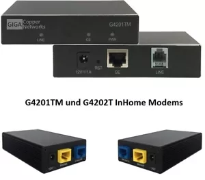 GIGA Copper G.hn Wave2 InHome Phone Bridge - Gigabit Ethernet über Telefonkabel - Bild 1 von 17