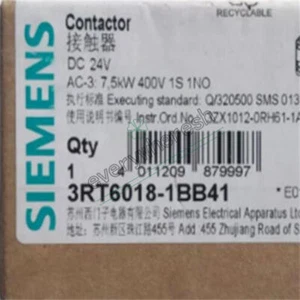 1PCS NEW Siemens 3RT6018-1BB41 Contactor 3RT6018-1BB 41 - Picture 1 of 1