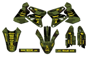 2005-2023 DRZ 400 SM APACHE Green Senge Graphics Kit Compatible with Suzuki - Picture 1 of 10