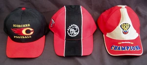 Vintage Caps - Lot of 3 - Sports - Football - Great Condition - Ready To Wear! - Picture 1 of 10