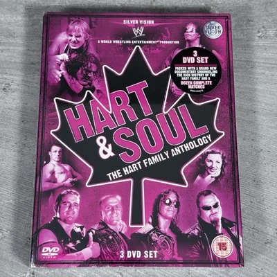 WWE Hart & Soul The Hart Family Anthology DVD Box Set - New Sealed ✔️ Wrestling - Image 1 of 3
