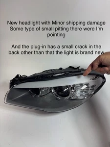 Left Driver Side Xenon Headlight for 2011-2013 BMW 5er F18 F10 550i 535i 528i M5 - Bild 1 von 9