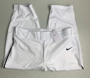 Nike Herren Baseball Hose Weiß Herren Größe L Neu Mit Etikett - Bild 1 von 13