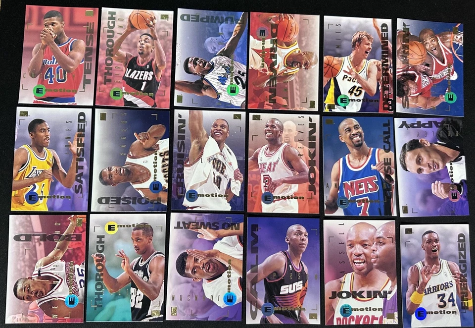 Lote de 18 baloncesto Skybox E-Motion 1994-95 Foto 1 de 1