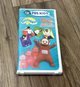 Teletubbies - Go Exercise with the Teletubbies VHS 2001 Small Clamshell - Bild 1 von 3