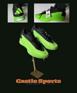 Anthony Edwards DUAL SIGNED SIGNATURE ADIDAS AE1 LIME SHOES AUTO PSA AUTH COA - Picture 1 of 12