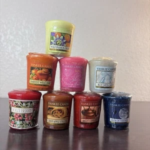 Lot of 8 Yankee Candles 1.75 oz Votives NEW Assorted Lot - Picture 1 of 10
