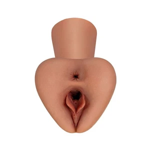 Pdx Plus Pick Your Pleasure XL - Masturbatore Vagina e Ano Realistici Marrone - Foto 1 di 4
