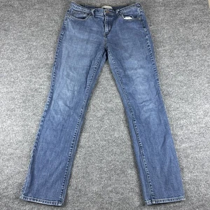 Levis 505 Damen 12 33x33 blau gerades Bein mittlere Waschung Baumwolle Stretch - Bild 1 von 7