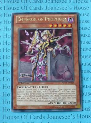 ABYR-EN024 Emperor of Prophecy Rare Yu-Gi-Oh Card 1st Edition New - Image 1 of 4