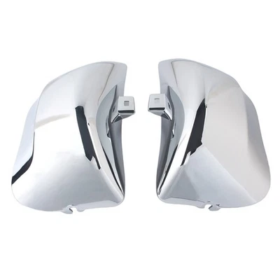 New Chrome Pair Side Panels For Yamaha XV535 XV250 Virago Cover Right Left XV — 第 1/4 张图片