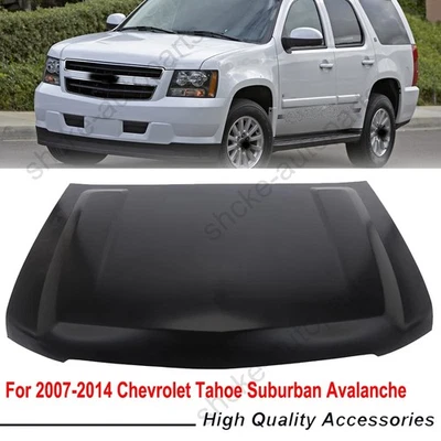 Hood Panel For 2007-14 Chevrolet Tahoe Suburban 1500 2500 Avalanche Replacement Foto 1 de 4
