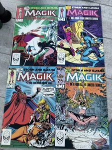 STORM AND ILLYANA MAGIK 1-4 MARVEL COMICS 1984 - Picture 1 of 5