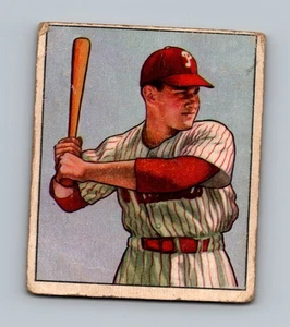 1950 Bowman #31 Del Ennis LOW GRADE Vintage Baseball Card - Picture 1 of 2