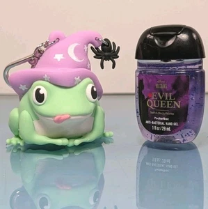 Bath & Body Works SELTENER magischer Frosch Pocketbac Clip & Evil Queen Händedesinfektionsmittel - Bild 1 von 13