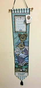 Boyds Bears Hogar Dulce Hogar Tapiz Bellpull Colgante de Pared-NUEVO CON ETIQUETAS-Hecho en EE. UU.-Prístino - Imagen 1 de 10