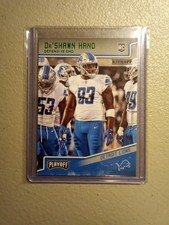 Da'Shawn Hand, Rookie Card, Kickoff (Green Foil), 2018 Panini Playoff Football