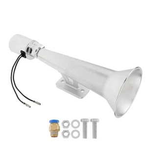 New 180dB Super Loud Single Tube Air Horn for Trucks Buses Boat Trains US - Picture 1 of 10