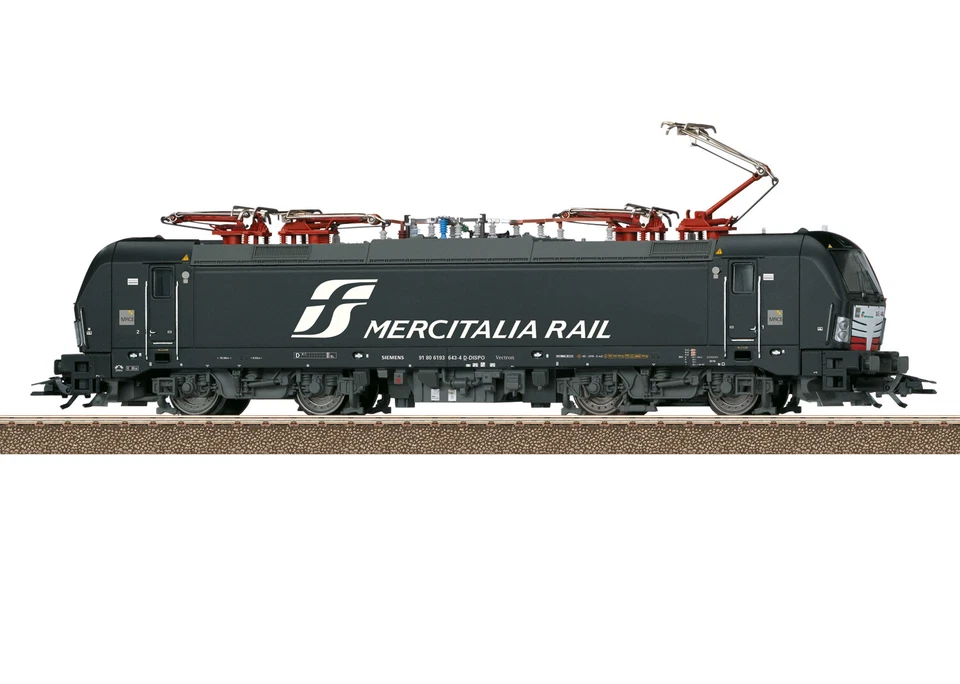 Trix 25195 Fs Locomotive E 193 Vectron Mrce Merictalia Black Livery Ep. Iv Sound