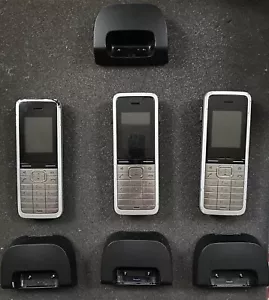 1 x SIEMENS OPENSTAGE SL4 HANDSET WITH CHARGING STAND & POWER SUPPLY - Picture 1 of 2