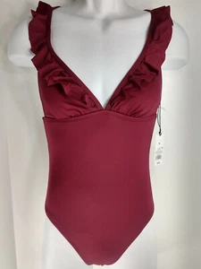 Traje de baño de una pieza para mujer Bikini Traje de baño Sin espalda Corte alto Tono y orilla Sexy - Imagen 1 de 8
